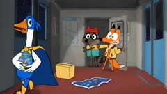 Lex and Plu Space Taxi Drivers