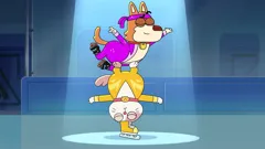 Boy Girl Dog Cat Mouse Cheese