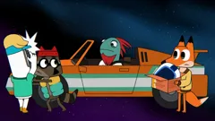 Lex and Plu Space Taxi Drivers
