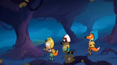 Lex and Plu Space Taxi Drivers