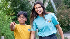 Aneeshwar and Lizzie Go Wild