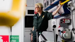 Inside the Ambulance