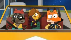 Lex and Plu Space Taxi Drivers