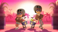 Boy Girl Dog Cat Mouse Cheese