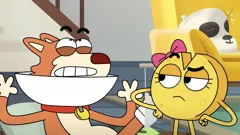 Boy Girl Dog Cat Mouse Cheese