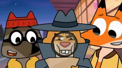 Lex and Plu Space Taxi Drivers