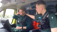 Inside the Ambulance