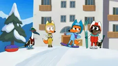 Lex and Plu Space Taxi Drivers