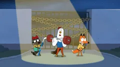 Lex and Plu Space Taxi Drivers