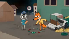 Lex and Plu Space Taxi Drivers