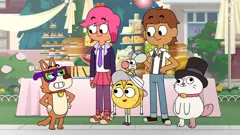 Boy Girl Dog Cat Mouse Cheese