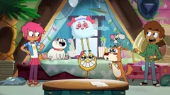 Boy Girl Dog Cat Mouse Cheese