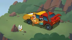 Lex and Plu Space Taxi Drivers