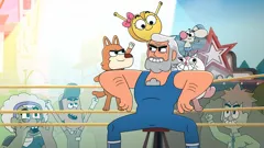 Boy Girl Dog Cat Mouse Cheese