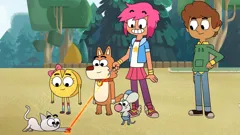 Boy Girl Dog Cat Mouse Cheese