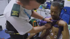 Inside the Ambulance