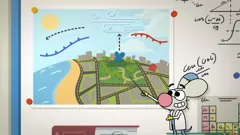 Boy Girl Dog Cat Mouse Cheese