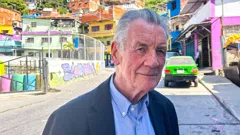Michael Palin in Venezuela