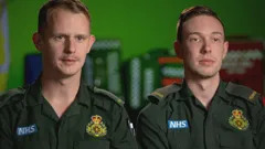 Inside the Ambulance