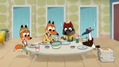 Lex and Plu Space Taxi Drivers