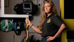 Inside the Ambulance