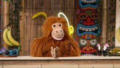 Caban Banana Gareth yr Orangutan