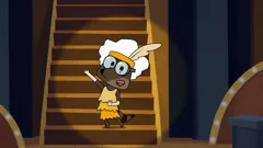 Lex and Plu Space Taxi Drivers