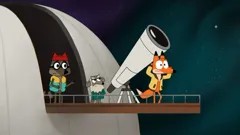 Lex and Plu Space Taxi Drivers