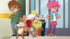 Boy Girl Dog Cat Mouse Cheese