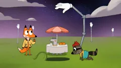 Lex and Plu Space Taxi Drivers