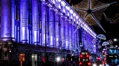 Selfridges at Christmas