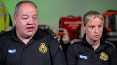 Inside the Ambulance