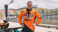 Brad Pitt Drives a McLaren F1 Car