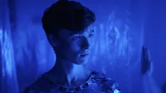 Sequin in a Blue Room