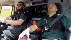Inside the Ambulance